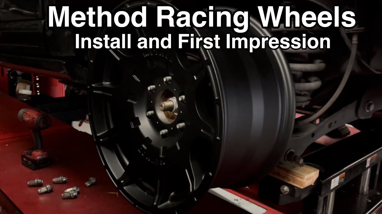 Method Racing 308 Wheels Install 2010 Expedition - YouTube