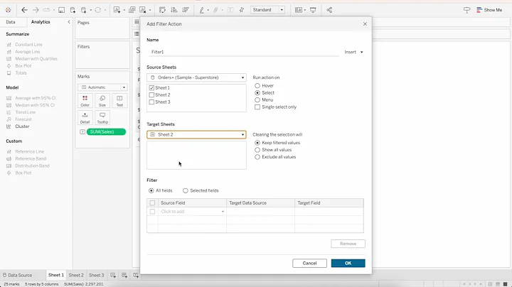 Second Level DrillDown - Action Filters, Tableau Analytics, Data Analyst #data #analytics #tableau