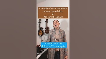 Thumbnail of Releasing Throat Tension for Singing