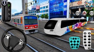 Bullet Train Crossing 🚅 Gameplay 2026 - 3d Driving Class android game play || Car screenshot 3