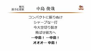 東北楽天ゴールデンイーグルス 中島俊哉 応援歌 Midi Youtube