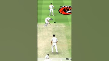 dangerous yorker... 😮                                     |#wcc2 #cricket #gameplay | cric azee.