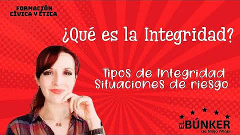 ¿Qué es la psicología de la integridad?