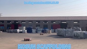 2024.12.30 LOADING CONTAINER-STEEL PROP Kosun Scaffolding