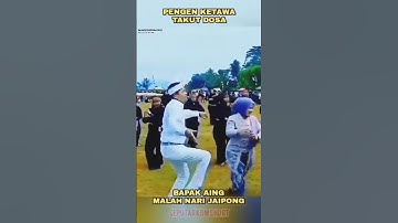 PENCAK SILAT SANES JAIPONGAN, PAK GUB⁉️ #lucu #bapakaing #kangdedimulyadi #pencaksilat #jaipong