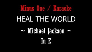 Michael Jackson Tribute - HEAL THE WORLD - Minus One By Didik Madhuswara