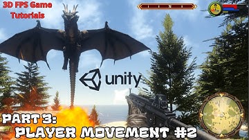 Part 3: Player - Player Movement #2 | 3D FPS Game in Unity Tutorial Series For Beginners 2024