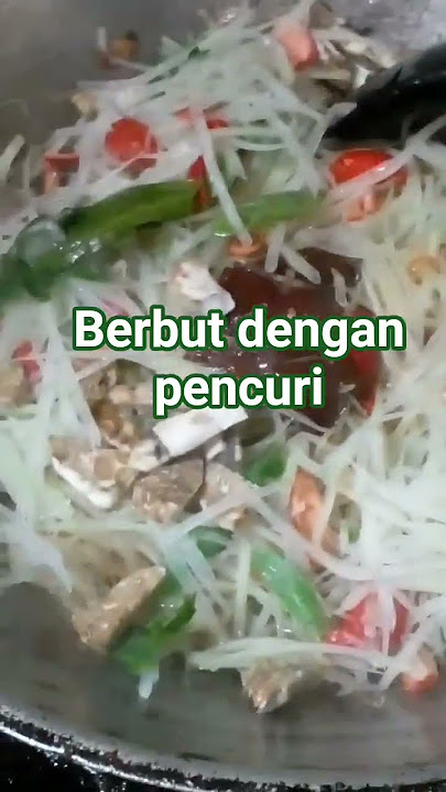 🔴berebut makana dengan pencuri🔴