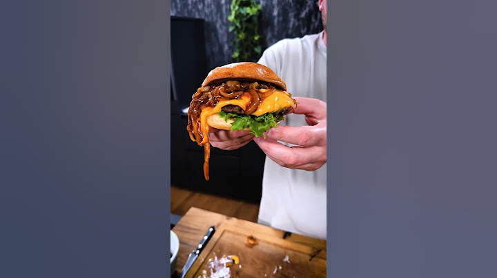 Der ultimative SMASHED BURGER!