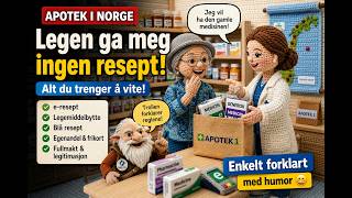 💊 Hvor ble resepten av? Apotek i Norge forklart! (E-resept, blå resept og frikort) 💊 Hvor ble resepten av? Apotek i Norge forklart! (E-resept, blå resept og frikort)