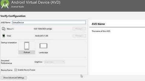 Part 3 Create new Emulator