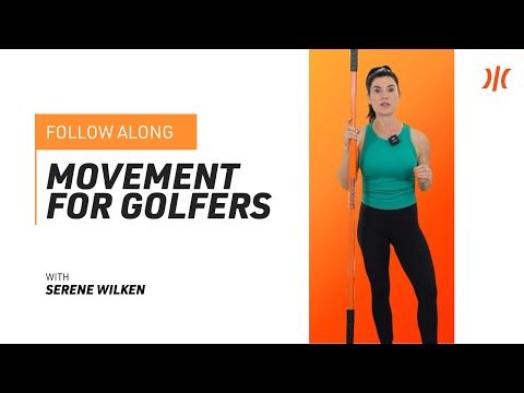 12 Minute Pilates Inspired Flow For Golfers with Stick Mobility