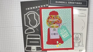 Stampin’ Up! Gumball Greetings Shaker Card Tutorial