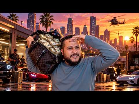 قراند 5 🚔 جهزت 20 مليون والشغل الجديد هيقلب المدينة!😱🔥 | GTA V