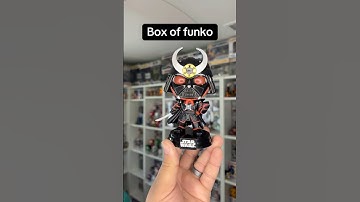 Box of funko. #unboxing #funkounboxing #funko #boxoffunko #starwars #starwarscelebration2025 #vader