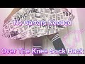 How To Keep Over The Knee Socks from Falling Down (Thick Thigh Society)