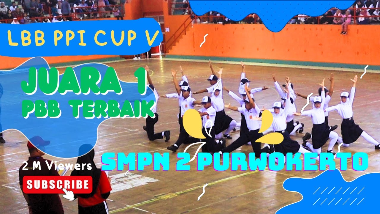 JUARA 1 LBB PPI CUP V || SMP NEGERI 2 PURWOKERTO || Lomba PBB Purna Paskibra Indonesia 2024