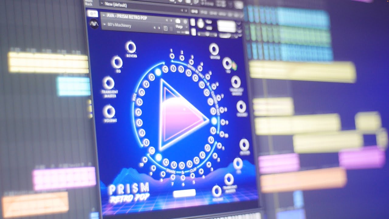 My new GO-TO for Synthwave drums -  AVA PRISM Retro Pop