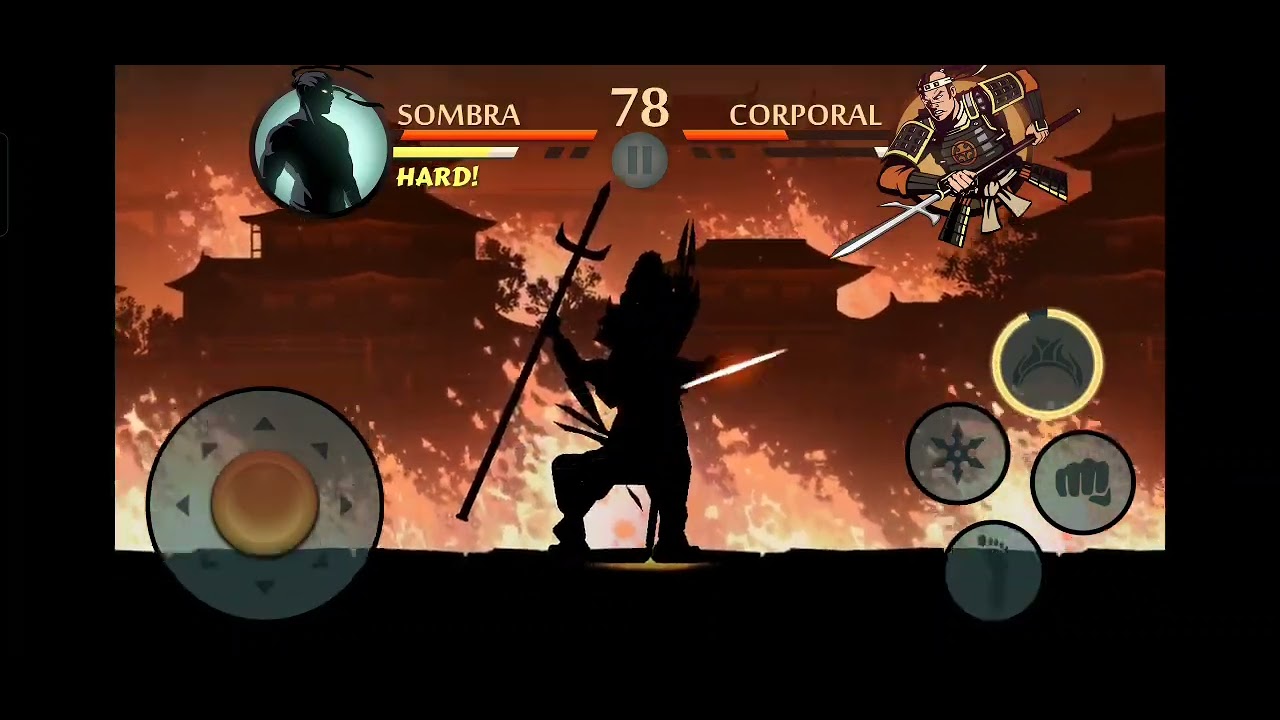 SOMBRA VS CORPORAL / GUARDAESPALDAS DE SHOGUN / SHADOW FIGHT 2
