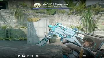 CS2| MAC-10 | Pipsqueak Craft | Mouse holding knife *COOL*