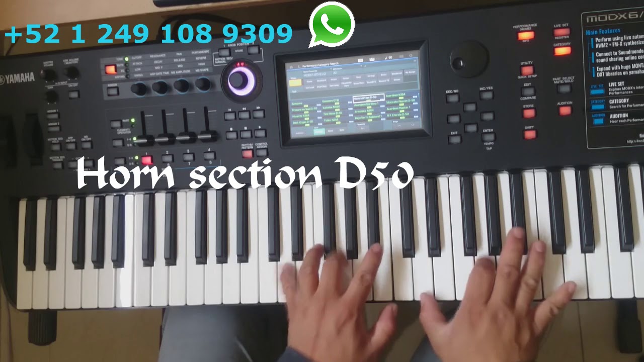 Samples para teclados YAMAHA MONTAGE Y YAMAHA MODX6/7/8