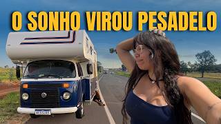 A Kombi safari NÃO AGUENTA rodar 100 km sem quebrar .... O QUE VAMOS FAZER?