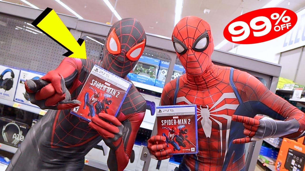 2 SPIDER-MAN BUY SPIDER-MAN 2 (PS5) ON BLACK FRIDAY!!!