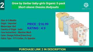 TOP 10 BEST AND SOFT BODY SUITS FOR BABY GIRLS | Price & Reviews screenshot 4