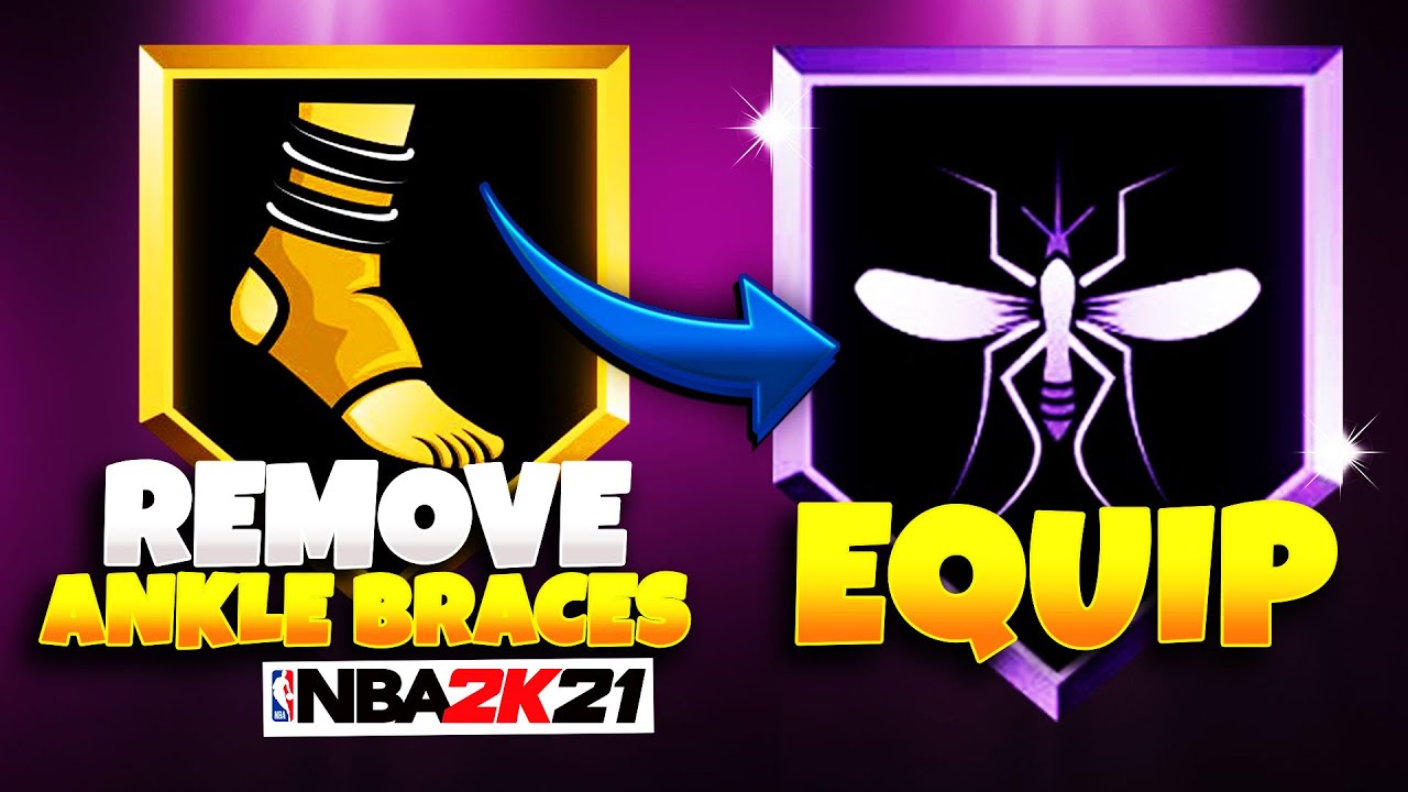 Ankle Braces 2k21 Next Gen VS. Off Ball Pest Badge 2k21 Next Gen YouTube