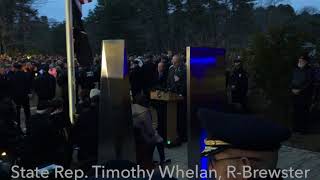 Vigil for Yarmouth police K-9 Officer Sean Gannon
