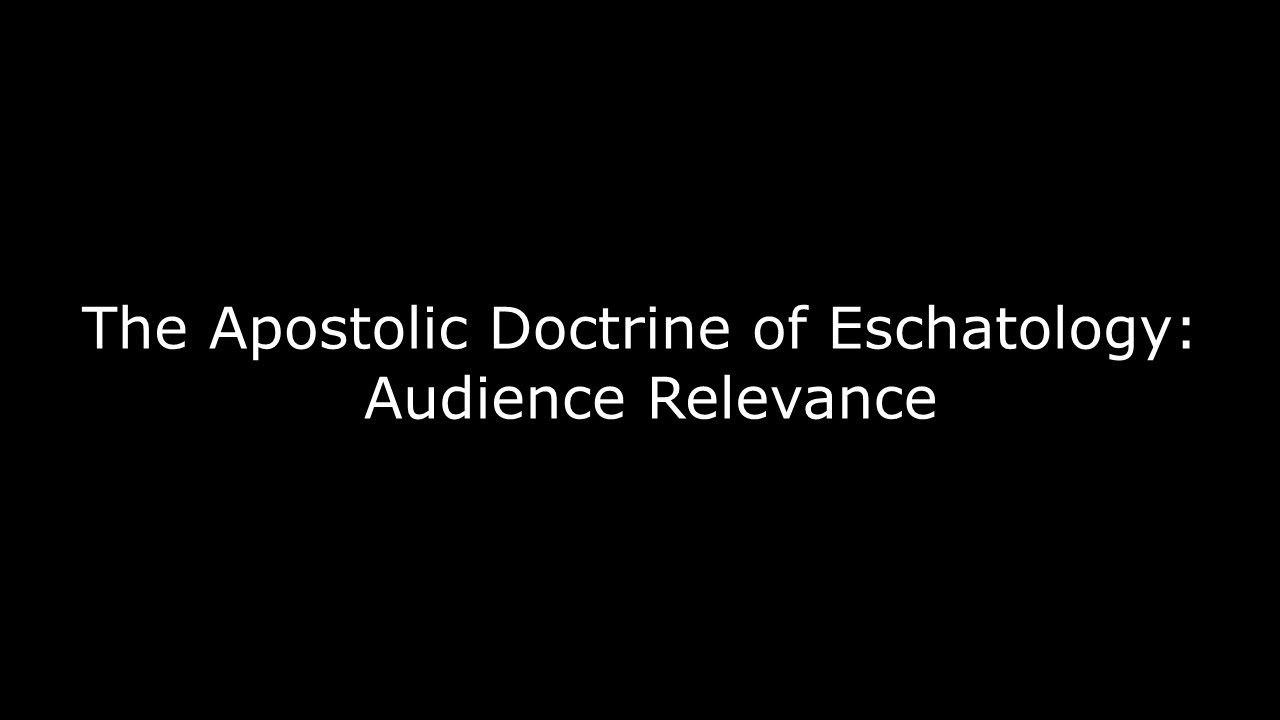 Audience Relevance (Monte H. Porter)