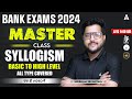 Syllogism reasoning in one shot  basic to high level reasoning for bank exams by shubham srivastava