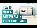 How To Make A Pattern Fill In Adobe Illustrator