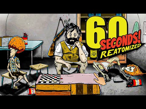 Видео: ВЫЖИВАНИЕ В БУНКЕРЕ (Успеть за 60 секунд) ► 60 seconds! Reatomized #1