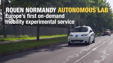 2018 Rouen Normandy Autonomous Lab - towards the shared mobility of tomorrow