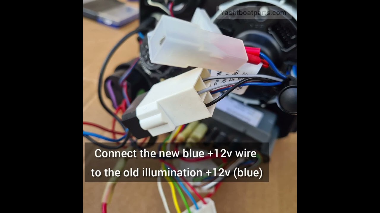 . . . Volvo Penta tachometer replacement old style