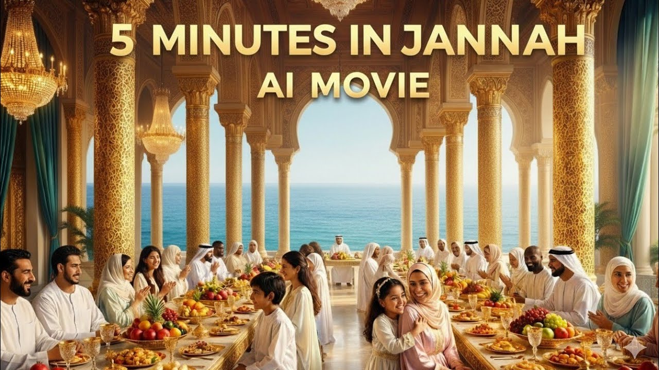 First 5 Minutes in Jannat | AI Islamic Movie | Urdu/Hindi Version