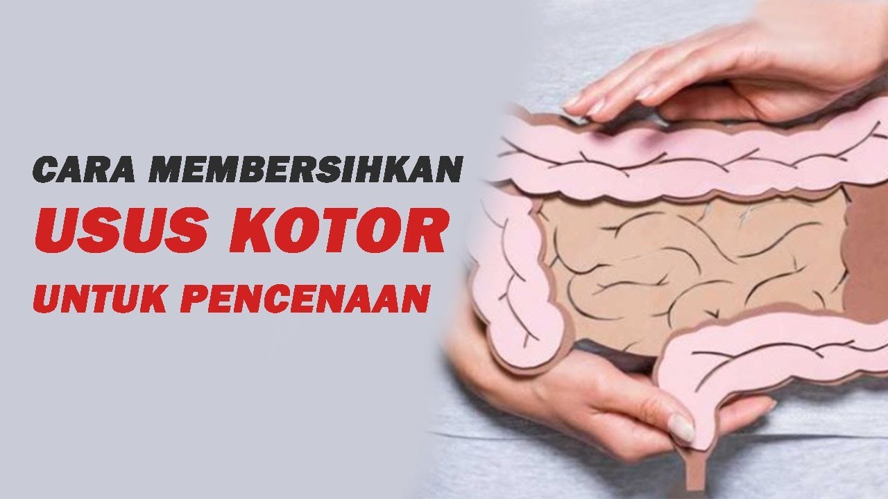 CARA MEMBERSIHKAN USUS KOTOR UNTUK PENCERNAAN YANG LEBIH SEHAT