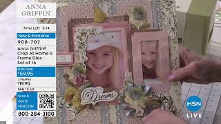 Anna Griffin Crop At Home 5 Frame Dies Set of 16