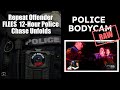 Repeat Offender FLEES After Hit-and-Run — 12-Hour Police Chase Unfolds Bodycam 🇺🇸
