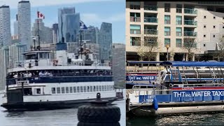 ferry and water taxis Toronto island