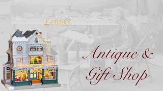 Norman Rockwell History & Lemax Antique & Gift Shop review (NEW FOR 2023)