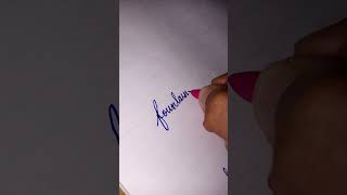 fountain pen handwriting #viral #like #name #subscribe #handwriting