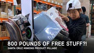800 POUNDS of PRODUCT PILLAGE FREE STUFF! SC Minions Pillage Extended Version