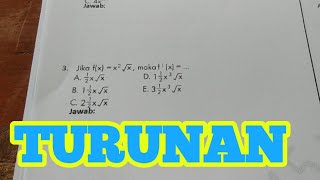 TURUNAN | MATEMATIKA KELAS 11