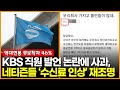 ‘억대 연봉 무보직자’ 논란에 사과한 KBS, 네티즌들은 ‘수신료 인상’ 추진에 비난폭주