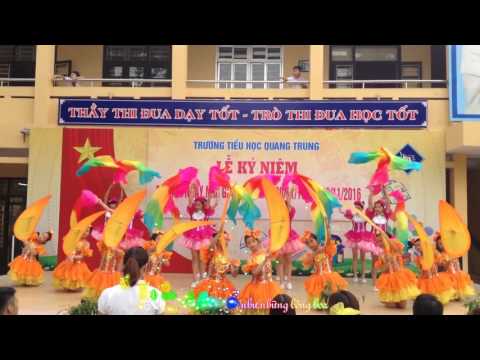 Video Múa Thương lắm thầy cô ơi - Tiểu học Quang Trung - YouTube