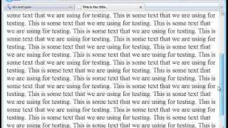 Introduction to HTML