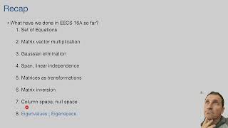 EECS16A FA22 Lecture 5B