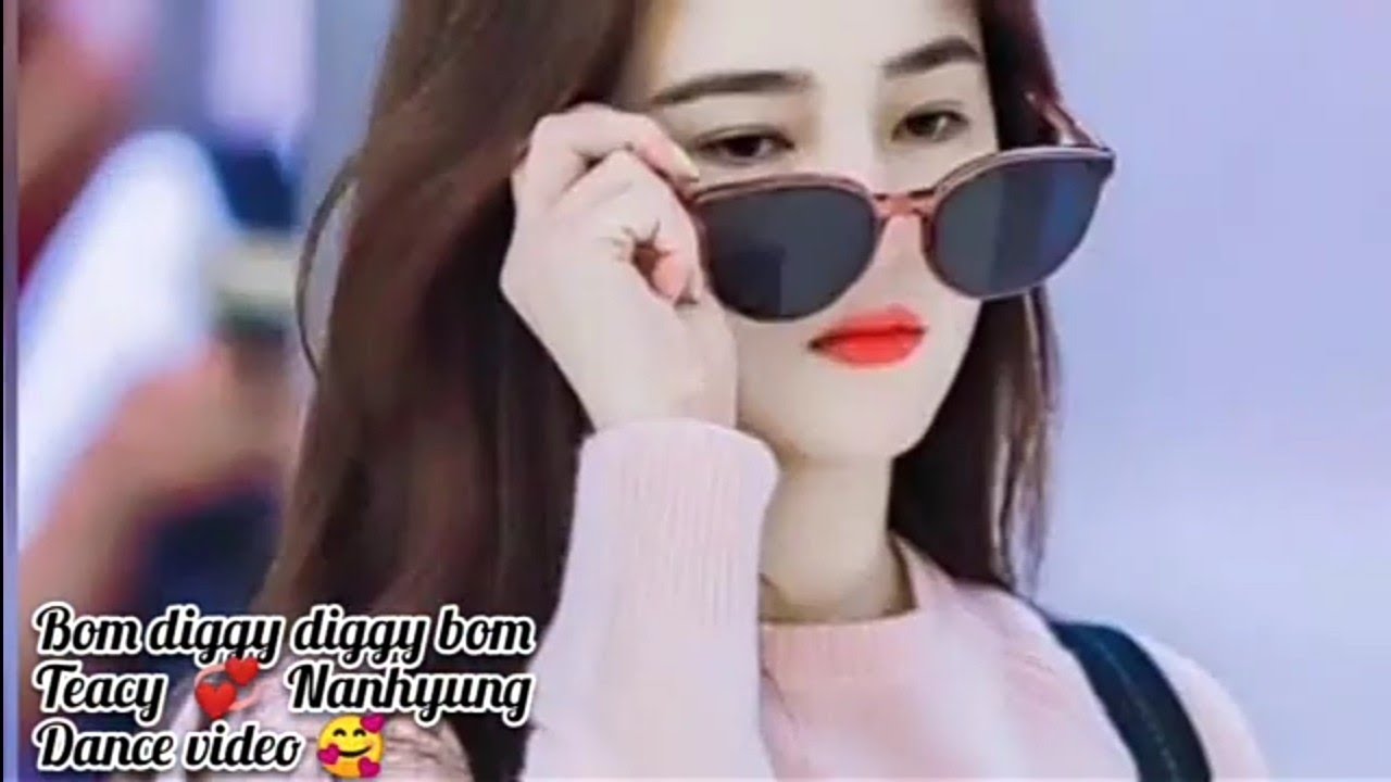Kdrama Korean mix Hindi songs ✓ V and Nancy 💖 Teacy 💞 Dance with Bom diggy diggy bom Song #taecy